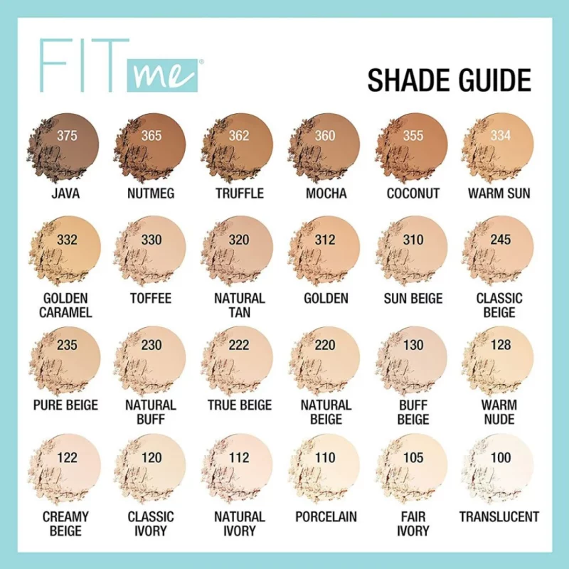 MAYBELLINE FIT ME POLVO COMPACTO 225 - Imagen 2