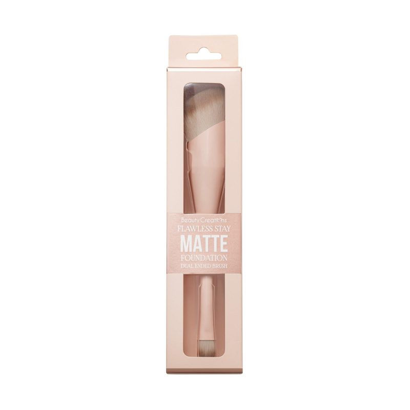 BEAUTY CREATIONS MATTE FOUNDATION DUAL ENDED BRUSH