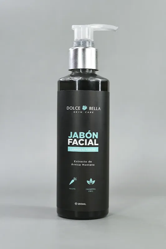 DOLCE BELLA JABON FACIAL CARBON ACTIVADO