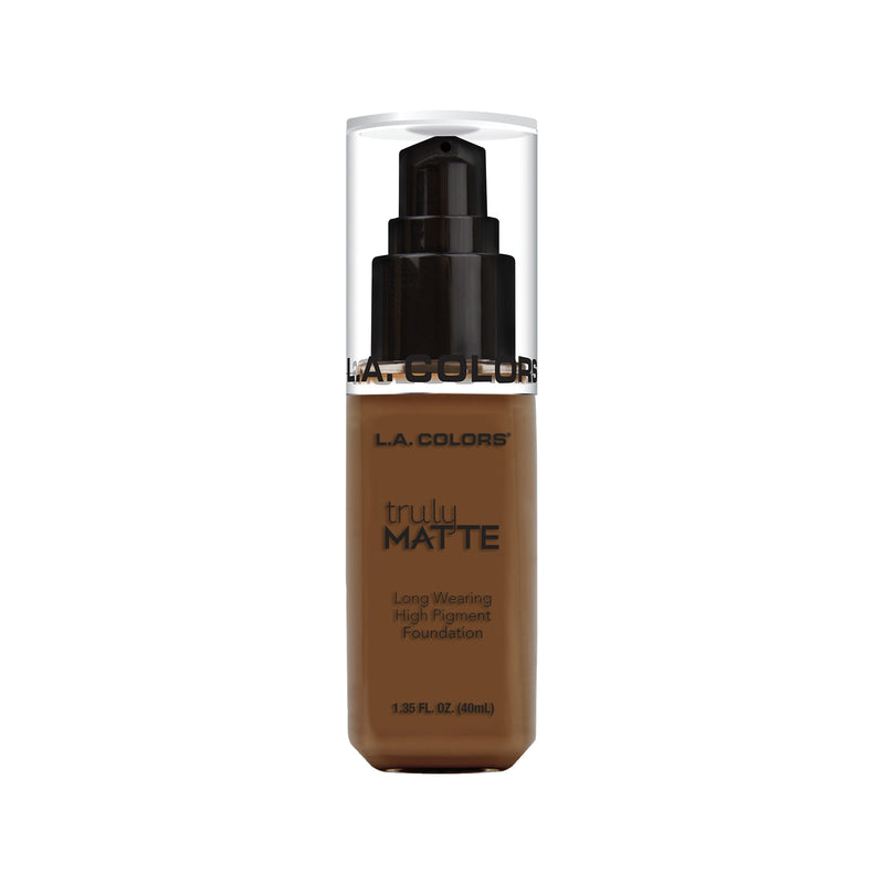 L.A. COLORS TRULY MATTE BASE LIQUIDA MAHOGANY