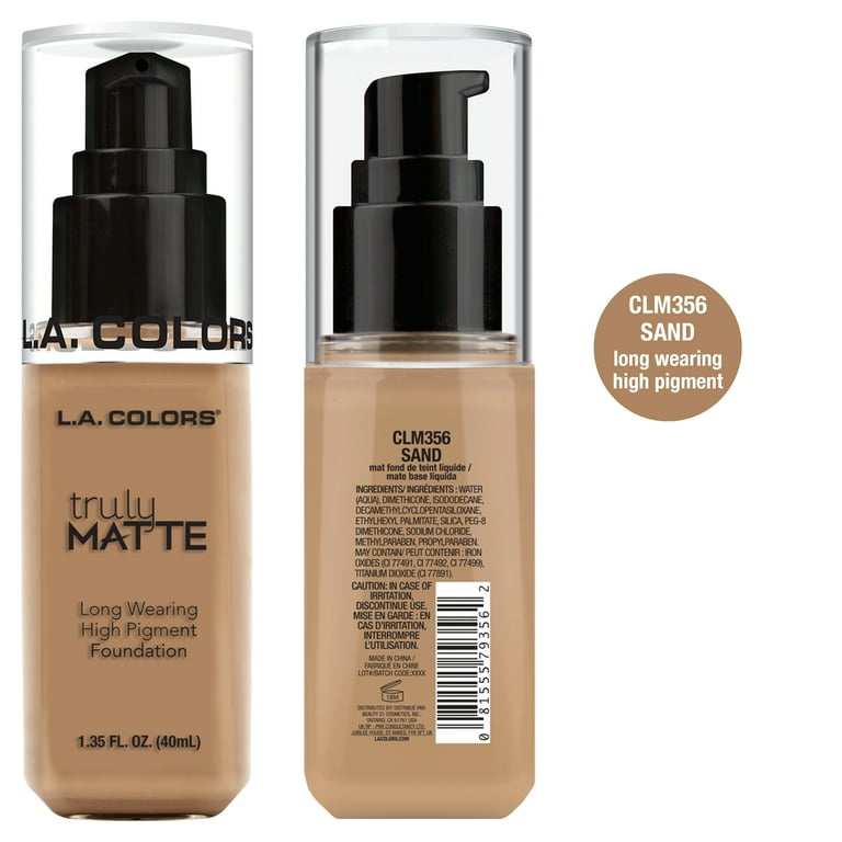 L.A. COLORS TRULY MATTE BASE LIQUIDA SAND