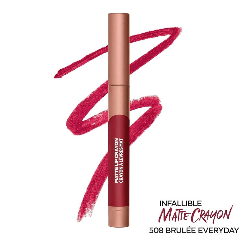 LOREAL MATTE LIP CRAYON 508 EVERYDAY