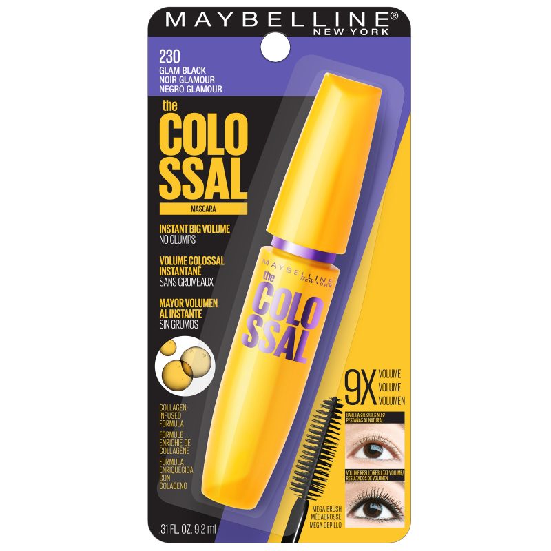 MAYBELLINE MASCARA COLOSSAL GLAM BLACK 230
