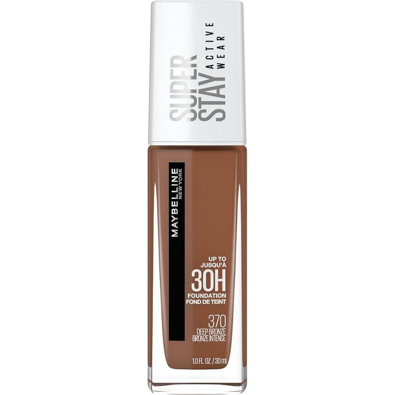 MAYBELLINE SUPER STAY BASE ACTIVE WEAR 30H 370 DEEP BRONZE